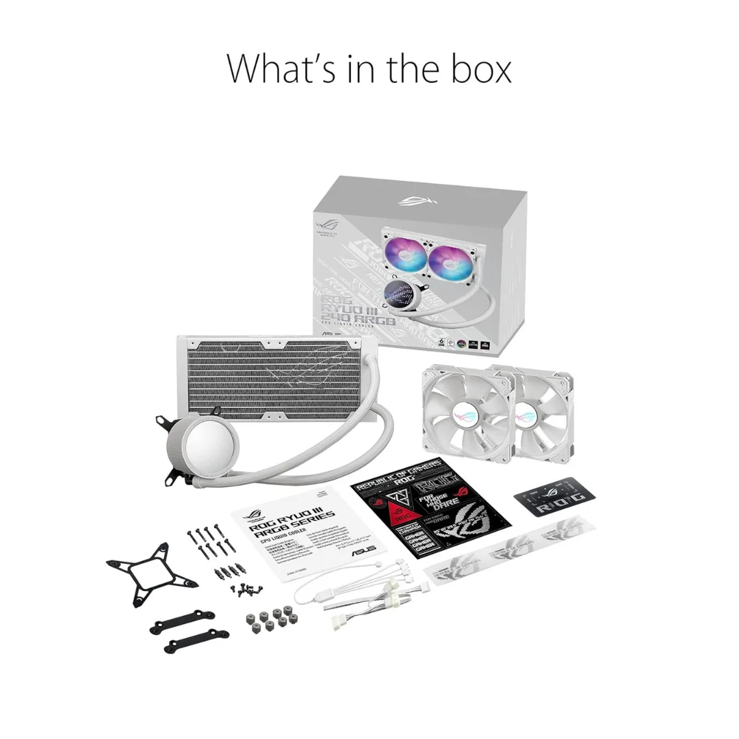 ASUS ROG RYUO III 240 ARGB White