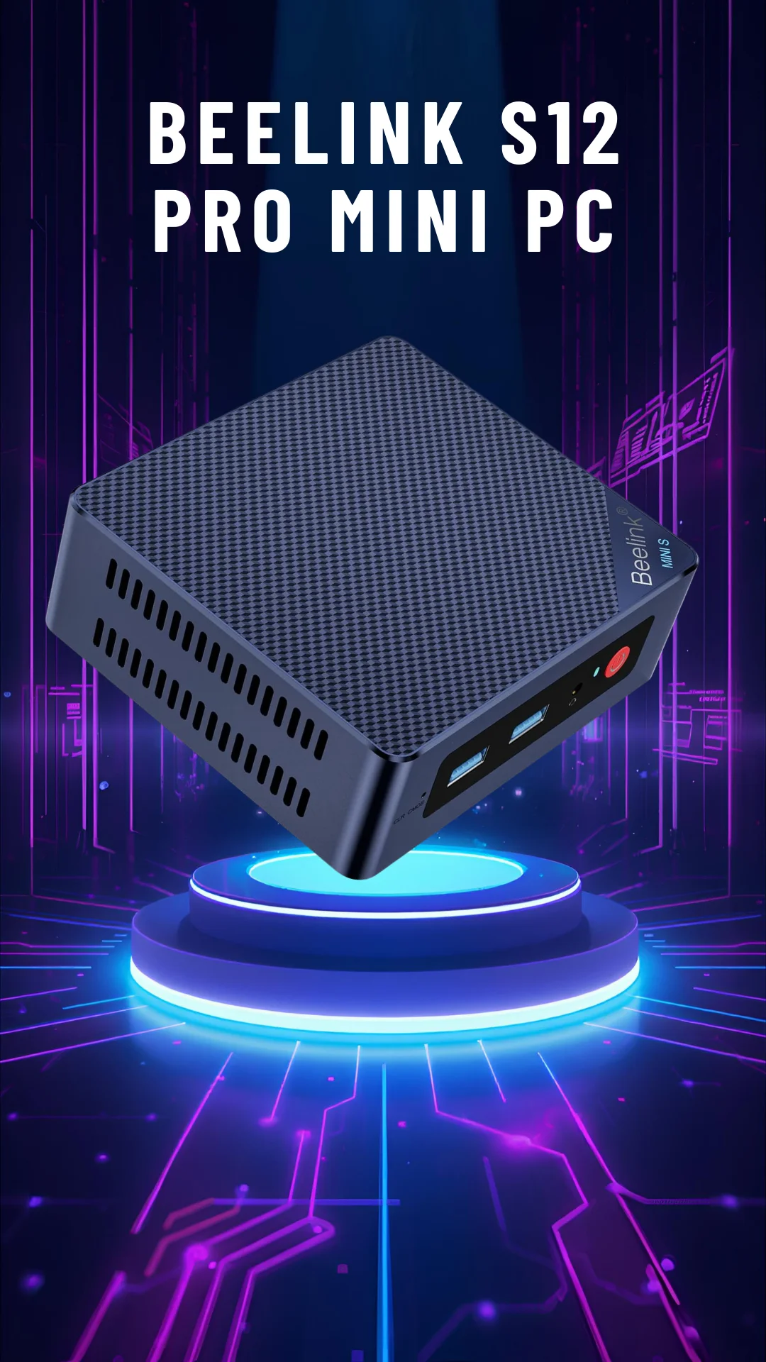 Beelink S12 Pro Mini PC, Intel 12th